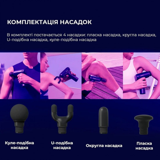 Масажер Yunmai Massage Gun EasePro (YMFG-M406)