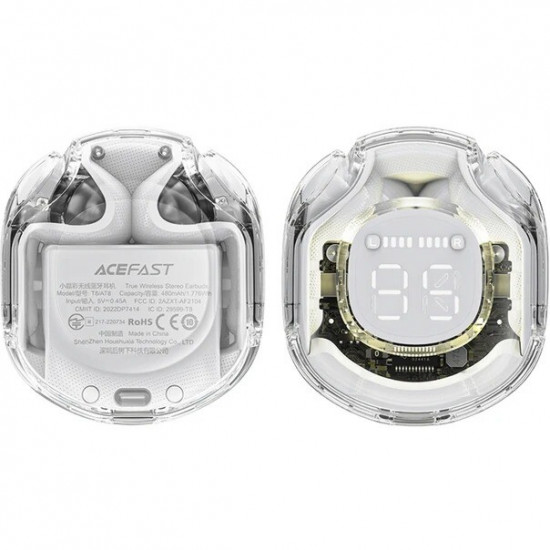 Bluetooth-гарнітура Acefast T8 White Moon (6974316282228)