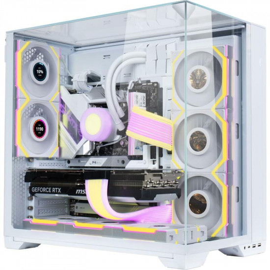 Вентилятор Lian Li Uni Fan SL Wireless LCD 120-3 Reverse White (G99.12RSLLCD1W3W.00)