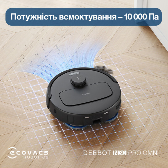 Робот-пилосос Ecovacs Omni N30 Pro (YDLX11-1) Black