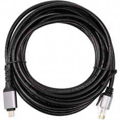 Кабель PowerPlant USB Type-C - RJ45 (M/М) 15м Black (CA914968)