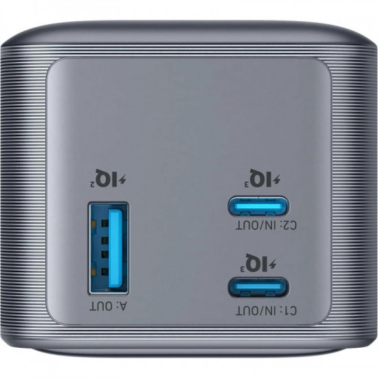 Універсальна мобільна батарея Anker Prime 20000mAh 200W Black (A1336011)