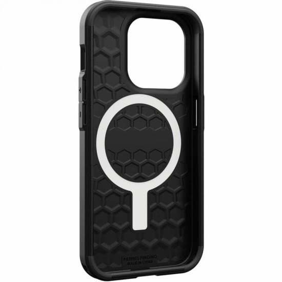 Чохол-накладка Urban Armor Gear Civilian Magsafe для Apple iPhone 15 Pro Black (114275114040)