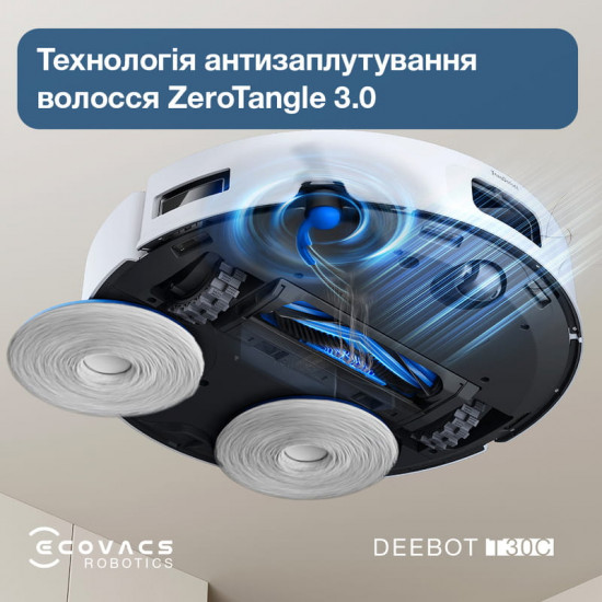 Робот-пилосос Ecovacs Deebot T30C White (DLX71)