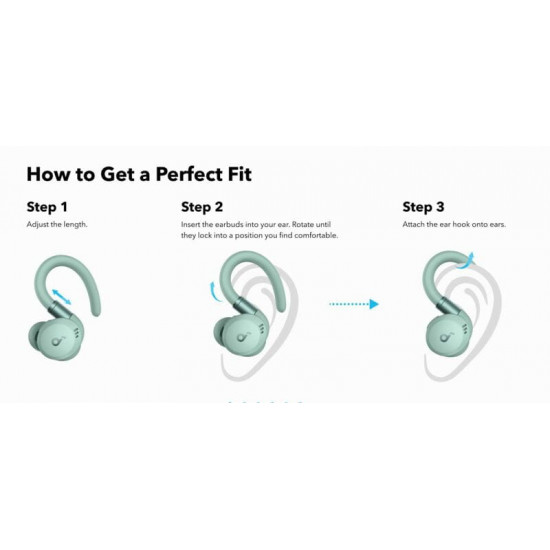 Bluetooth-гарнітура Anker SoundCore Sport X20 Green (A3968G61)
