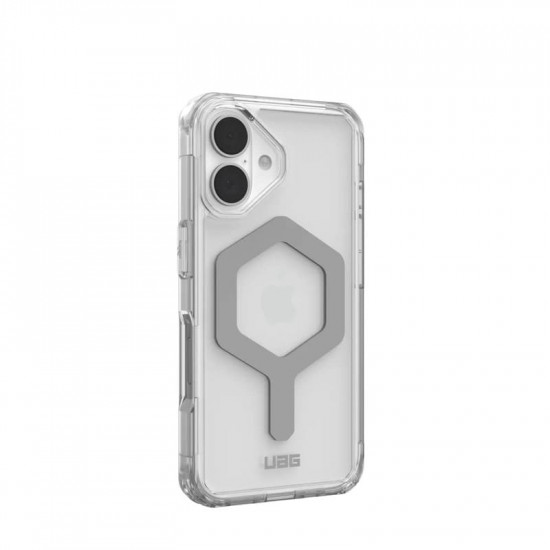 Чохол-накладка Urban Armor Gear Plyo Magsafe для Apple iPhone 16 Ice/White (114482114341)
