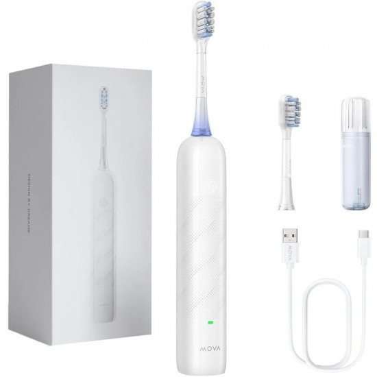 Зубна електрощітка Mova Fresh White (ATB13A-WH)