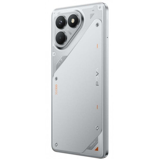 Смартфон Tecno Pova 7 Neo (LJ6) 8/128GB Magic Silver (4894947086809)
