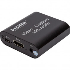 Пристрій відеозахоплення PowerPlant HDMI 4k/30hz (HDVC4) (CA914159)