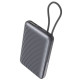 Універсальна мобільна батарея Proove Moon Rock 2 in 1 22.5W 10000mAh Gray (PBR122012105)