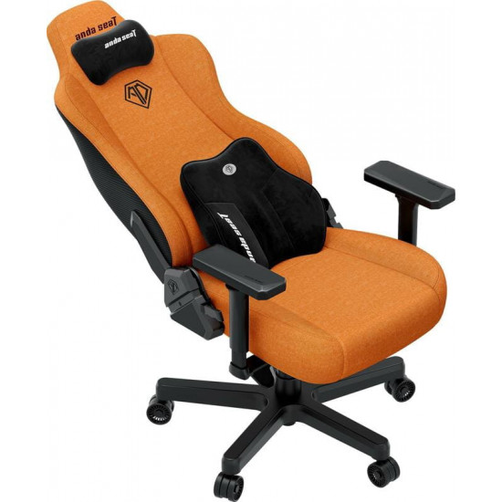 Крісло для геймерів Anda Seat Kaiser 3E XL Orange Fabric (AD23YC-XL-09-O-CF-O01)