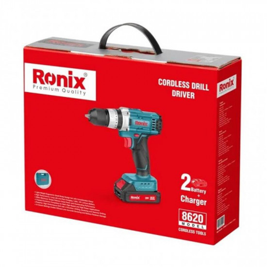 Шуруповерт акумуляторний Ronix 8620