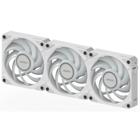Вентилятор Gigabyte Aorus EZ Chain Fan 120 Ice 3-Pack White (GP-ECFAN1203 ICE)