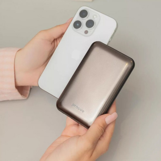 Універсальна мобільна батарея Proove Vibe Energy Plus 22.5W 10000mAh Silver/White (PBVE15012206)