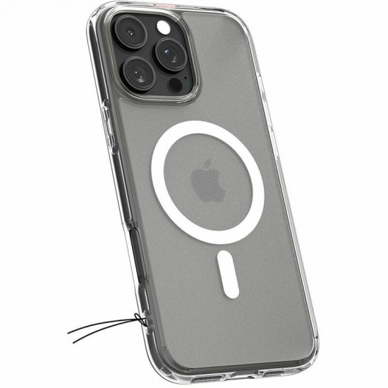 Чохол-накладка Spigen Ultra Hybrid with MagFit для Apple iPhone 16 Pro Max Frost Clear (ACS08002)