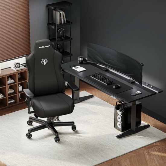 Крісло для геймерів Anda Seat Kaiser 3E Size XL Black (AD23YC-XL-09-B-CF-B01)