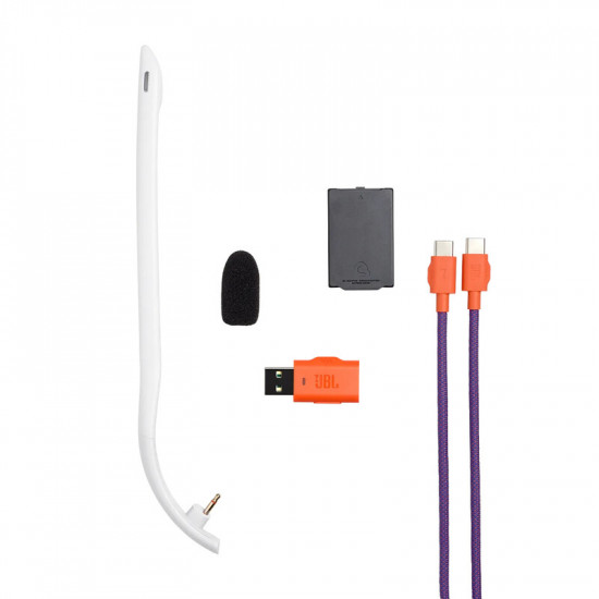 Bluetooth-гарнітура JBL Quantum 650 White (JBLQTUM650WHT)
