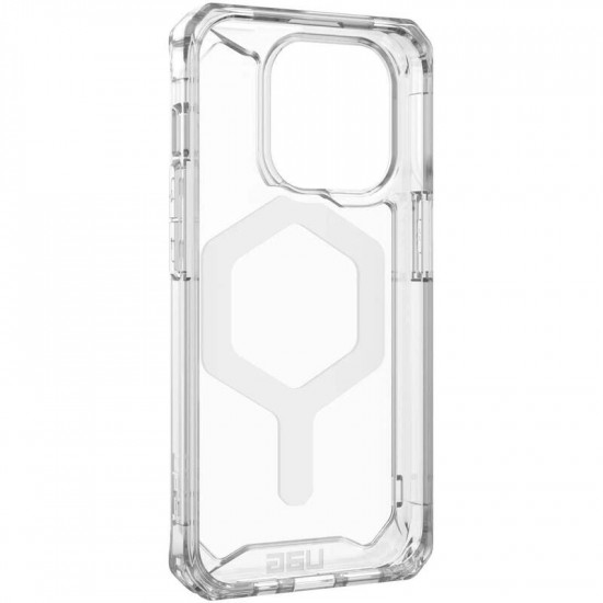 Чохол-накладка Urban Armor Gear Plyo Magsafe для Apple iPhone 15 Pro Ice/Gold (114305114348)