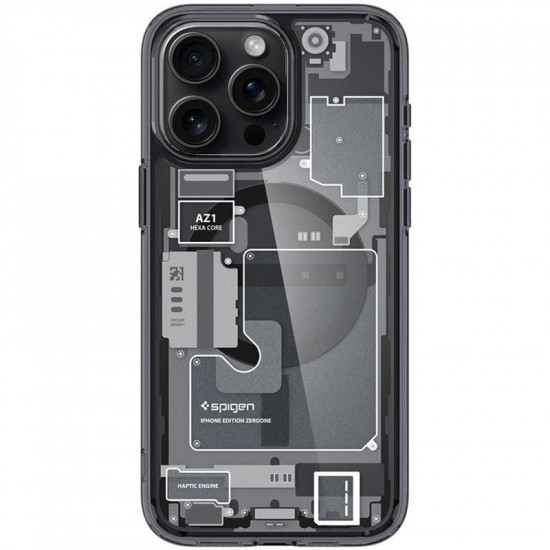Чохол-накладка Spigen Ultra Hybrid Zero One with MagFit для Apple iPhone 15 Pro Max Black (ACS06582)