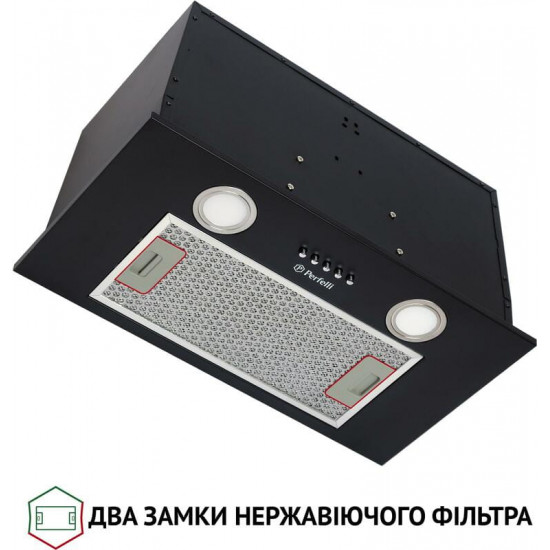 Витяжка Perfelli BI 5652 BL 1000 LED