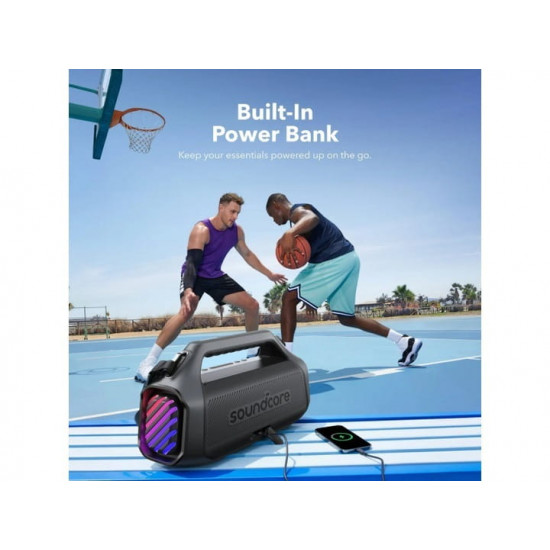Акустична система Anker SoundCore Boom 2 Plus Black (A3134011)