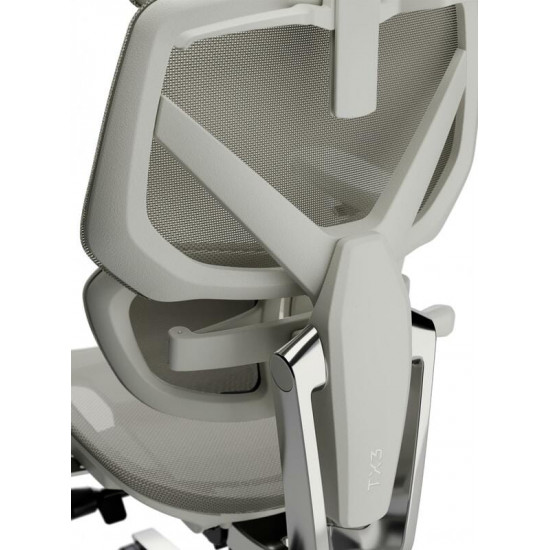 Крісло для геймерів TX3 Flex Pro Mesh Light Grey (TEGC-3076104.42)
