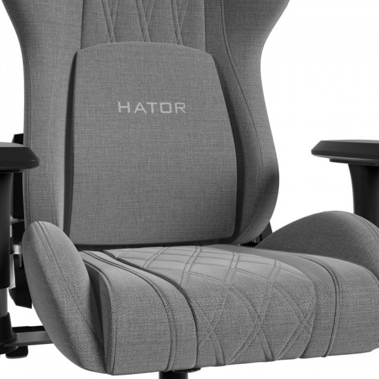 Крісло для геймерів Hator Darkside 3M Fabric Grey (HTC3016M)