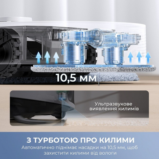 Робот-пилосос Mova E40 Ultra (RLE21SE)